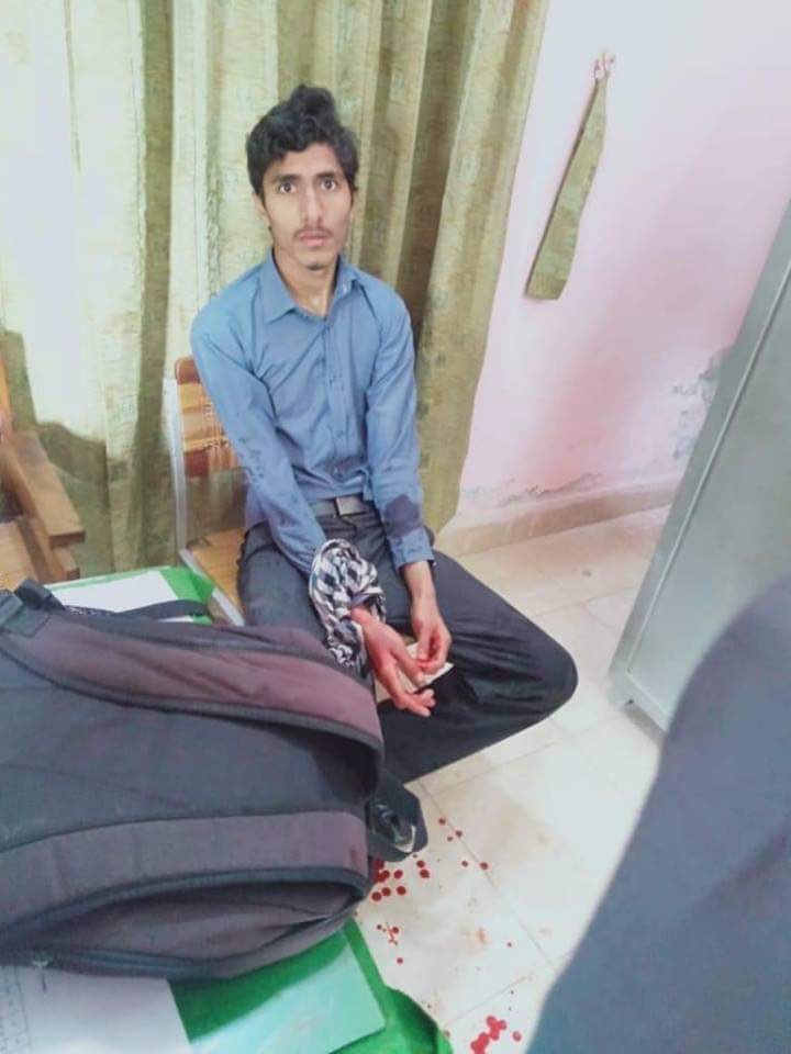 MariumHK's tweet photo. This is what we get when we glorify and celebrate murderers like Mumtaz Qadri And Ehsanullah Ehsan . Shame ! 
#NoToReligiousExtremisim https://t.co/8hFoK8tgJG
