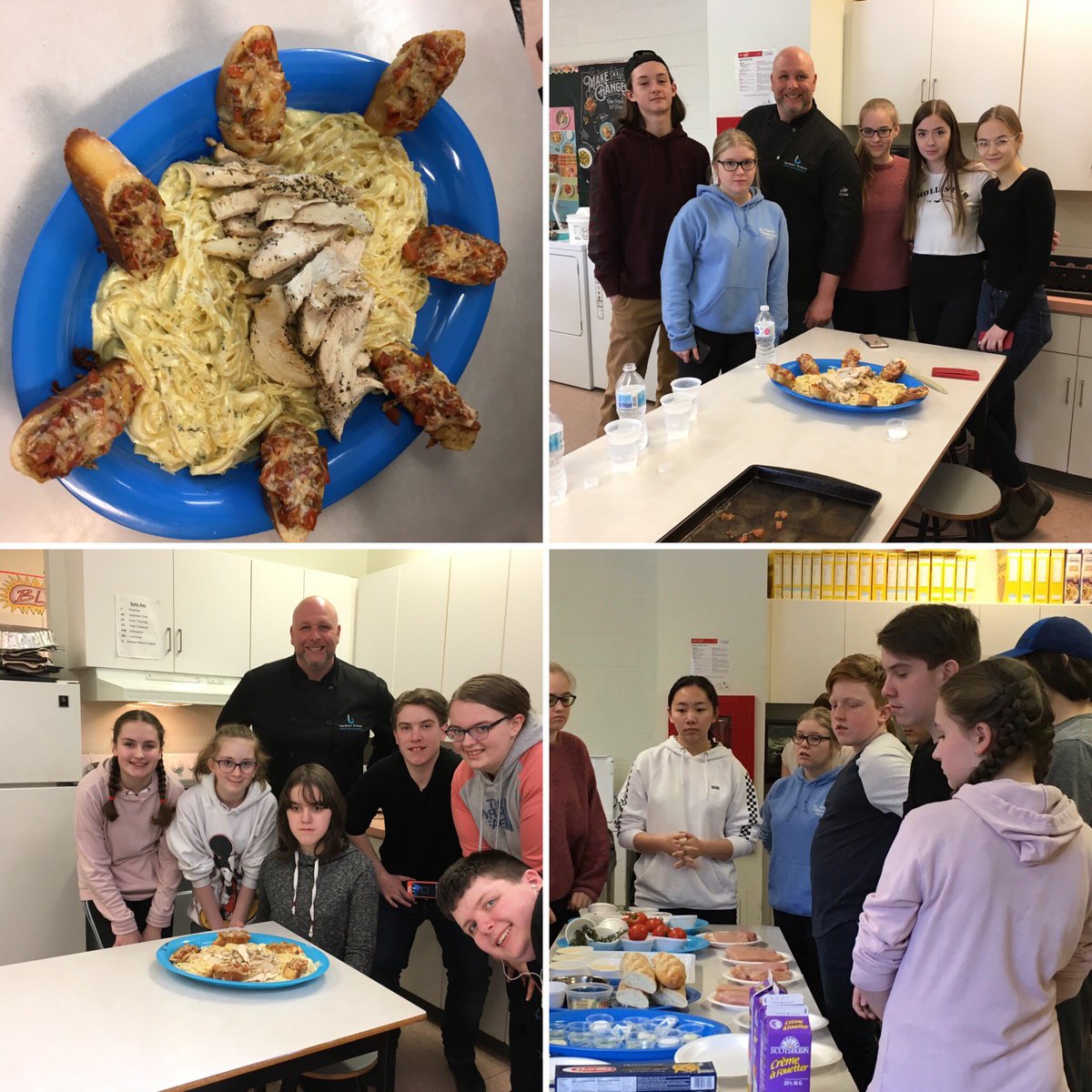Cooking class at <a href="/Amalgamated_NL/">Amalgamated Academy</a> yesterday #futurechefs #fresh #homemade  <a href="/NLESDCA/">NLESD</a> @CBNAndrew <a href="/bytheBayside/">The Bayside</a>