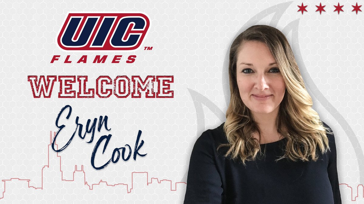 UICFlames's tweet photo. Please join us in welcome a rising star in the industry, Eryn Cook! @ErynCook8 joins the Flames Family in April 1 as the Associate AD for Compliance.

📰: https://t.co/g5jyYS6nLj 

#ItsUIC https://t.co/2kby0UZrRg