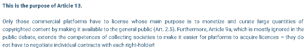 FixIt_EU's tweet photo. 10/ @IFLA thus rightfully debunks the claims being made about #Article9a &amp; #Article13 on the #manifesto4copyright. #SaveYourInternet #Artikel13 https://t.co/Fty2CnVIwN