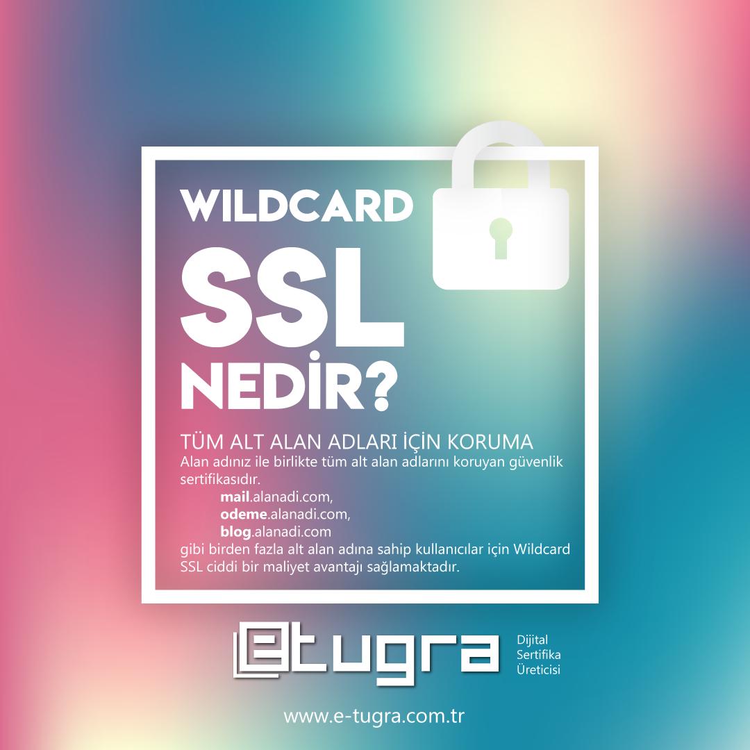 WILDCARD SSL Nedir?

TÜM ALT ALAN ADLARI İÇİN KORUMA
Alan adınız ile birlikte tüm alt alan adlarını koruyan güvenlik sertifikasıdır. 
e-tugra.com.tr ,