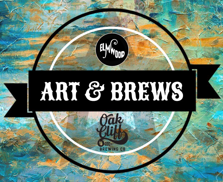 Elmwoof's tweet photo. Come to Oak Cliff Brewing Co. on Wed, 4/10 for a fun and art-filled evening with artist Andy Emmons, who will walk the group through creating a shared image in paint. Proceeds will benefit Elmwoof! https://t.co/ba3nPnJOzk https://t.co/tK9q8bgU6z