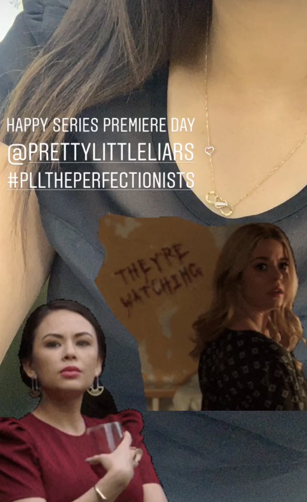 joyOcampo88's tweet image. Wearing black today as a sign of support. #PLLPerfectionists  @PLLTVSeries