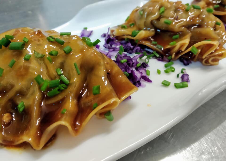 InitiumJesus's tweet photo. "Gyozas rellenas de ibéricos napadas con salsa koreana"
Una de nuestras sugerencias de este fin de semana.
INITIUM.
DIEGO ANGULO IÑIGUEZ 8.
SEVILLA. https://t.co/A5rQpTQtB8
