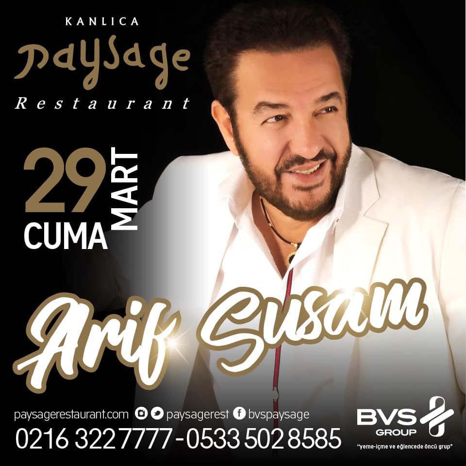 ARIFSUSAM's tweet photo. 29 Mart Cuma Akşamı İstanbul'da Kanlıca Paysage Restaurant'ta Sizlerleyim...
Rezervasyon : 0216 322 77 77 - 0533 502 85 85 https://t.co/313bwEJWuy