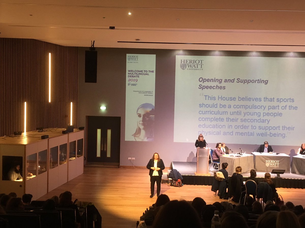 Hyndland_ML's tweet image. Impressive line up of speakers as part of #HWUMLD. 👏 
Pupils enjoyed taking part in the voting system pre and post debate - did we have a change of opinion?? @heriotwatt_soss @HeriotWattUni