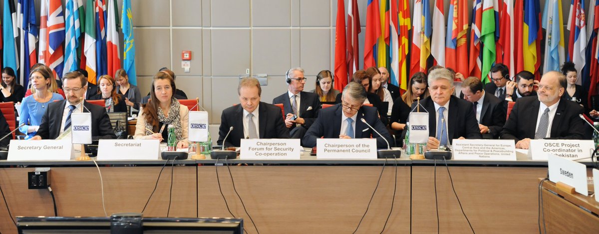 ThGreminger's tweet photo. Presented my report today on #OSCE’s approach to Security sector governance &amp; reform. An effective security sector that’s gender-responsive &amp; respects #HumanRights is key to dealing with today's complex, interdependent security challenges. Read the report: https://t.co/A4yzjnujHc https://t.co/2slJcEwty3