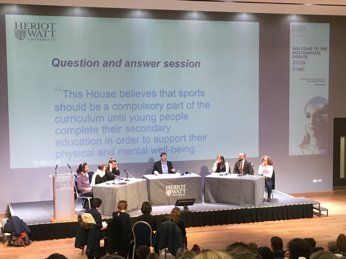 Hyndland_ML's tweet image. Well done Stacey for asking a question during the Q&amp;amp;A session! #HWUMLD @HyndlandSec @HeriotWattUni @heriotwatt_soss