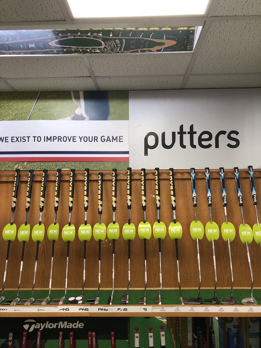 agMenston's tweet photo. Need a new putter? No problem we have a wide variety of brands and styles in store so why not bob in and see us. Try a few out, have a cuppa and walk away happy!! @agMenston https://t.co/kIz7ScZbgn