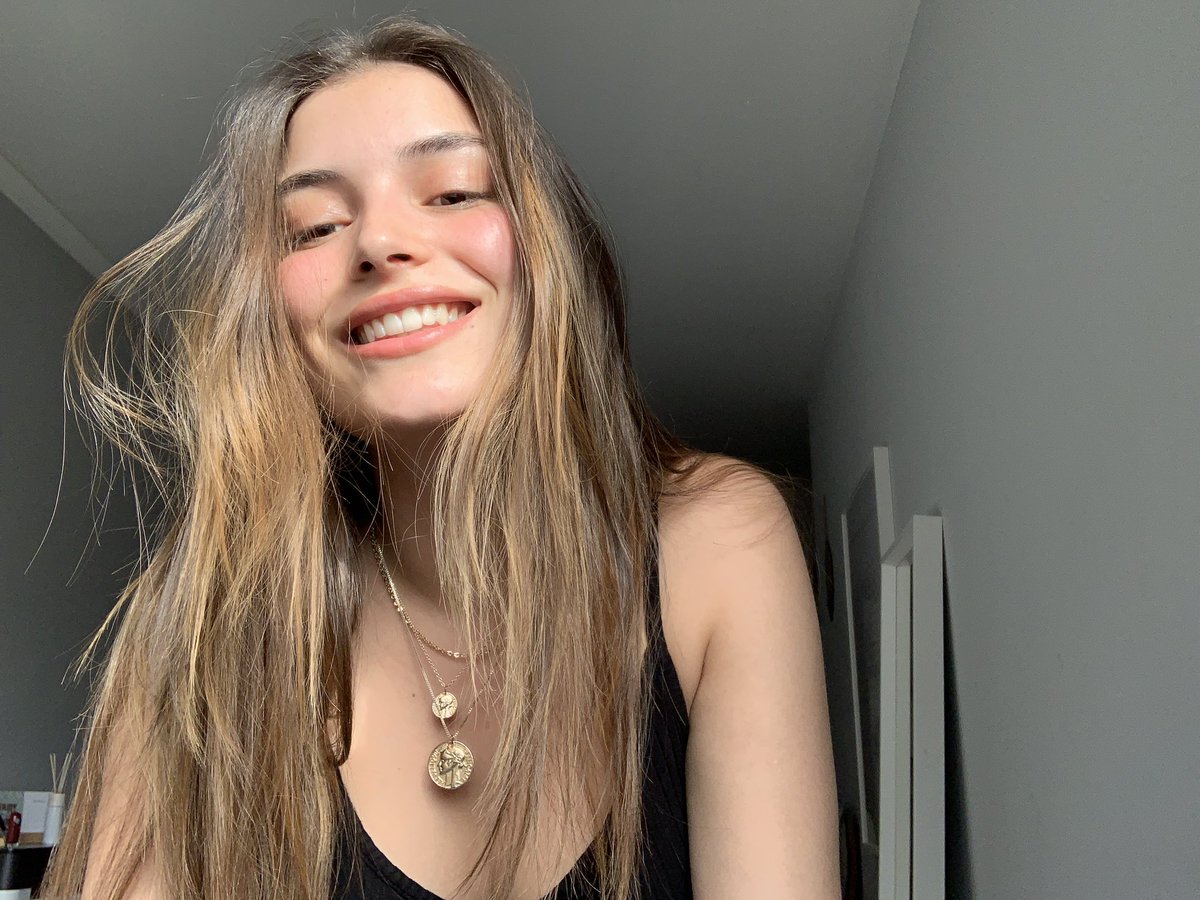 no makeup today, tears are the best skincare i guess 🥰