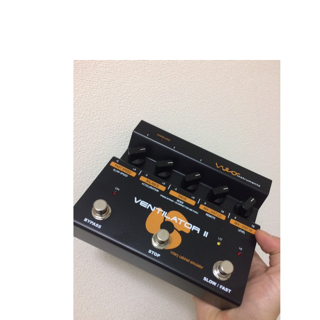 hiroaki_idaka's tweet photo. 春の機材投資シリーズ🌸
Neo Instruments
VENTILATOR II
(ハモンドオルガンのレスリースピーカーのシュミレーター)
伊勢賢治さんをはじめ教えてくださった方々に感謝!
これ本当にすごい!!
そして、紹介動画もカッコいい♫
紹介動画
https://t.co/SVepVbpgo8
#NeoInstruments #VENTILATORII https://t.co/u57kv8KFvu