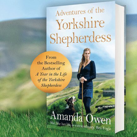 I spend mi’ time tending 🐑
I even count ‘em in mi sleep
Help from family,friends &amp; mi’ fella
Has meant that I’ve had 2 bestsellers
Now finally the 3rd book is done
The pen put down,the battle won
I had a chance,by heck I took it
Gave it a go, why not..?

bit.ly/2Y4mpiO