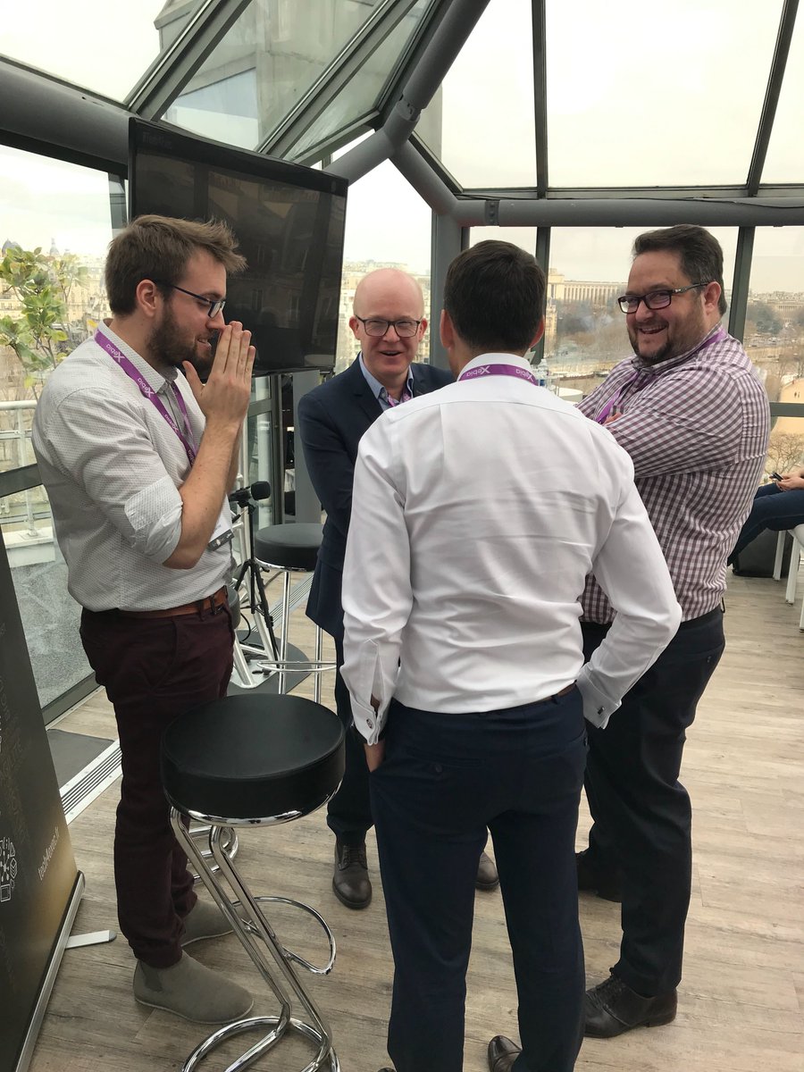 Blue_DME's tweet photo. Today at #Tech4exec event @AAAPgr was part of one of the round tables with @Galeries_Laf and @PubSapientFR. The topic was "The business and IT impacts of Data and Data Science projects in the Cloud". Thanks to all the participants for coming! https://t.co/iMQ7ErW3gL