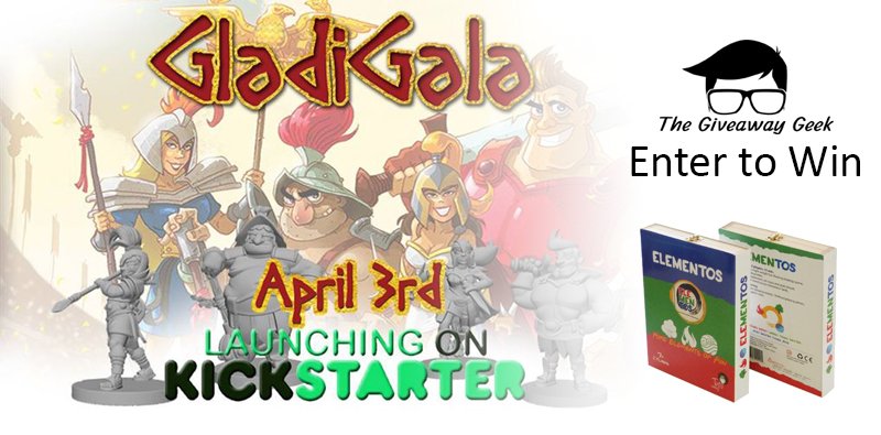 bgamegiveaway's tweet photo. 📣 New Giveaway 📣
🚨 #ContestAlert 🚨

Enter to win the Elementos #BoardGame #Giveaway by @tytogames 

Open US Only
Ends April 3, 2019
Enter here ➡️ https://t.co/VoVfjeFR8R

#sweepstakes #contest #sweeps #win #tgg #thegiveawaygeek #giveawaygeek https://t.co/Qkz599RPaU