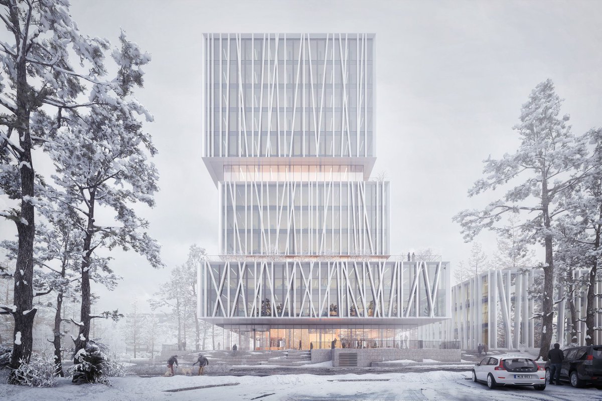 ronenbekerman's tweet image. The making of WeXo by Sonny Holmberg, lead in-house visualization artist at Henning Larsen in Copenhagen. ronenbkr.mn/2TmEsx3

#3dsmax #VRay #Photoshop #Rhino #ForestPack #RailClone #Snow #Winter #Mist #iCube #Evermotion @ChaosGroup @itoosoft @Photoshop @evermotion