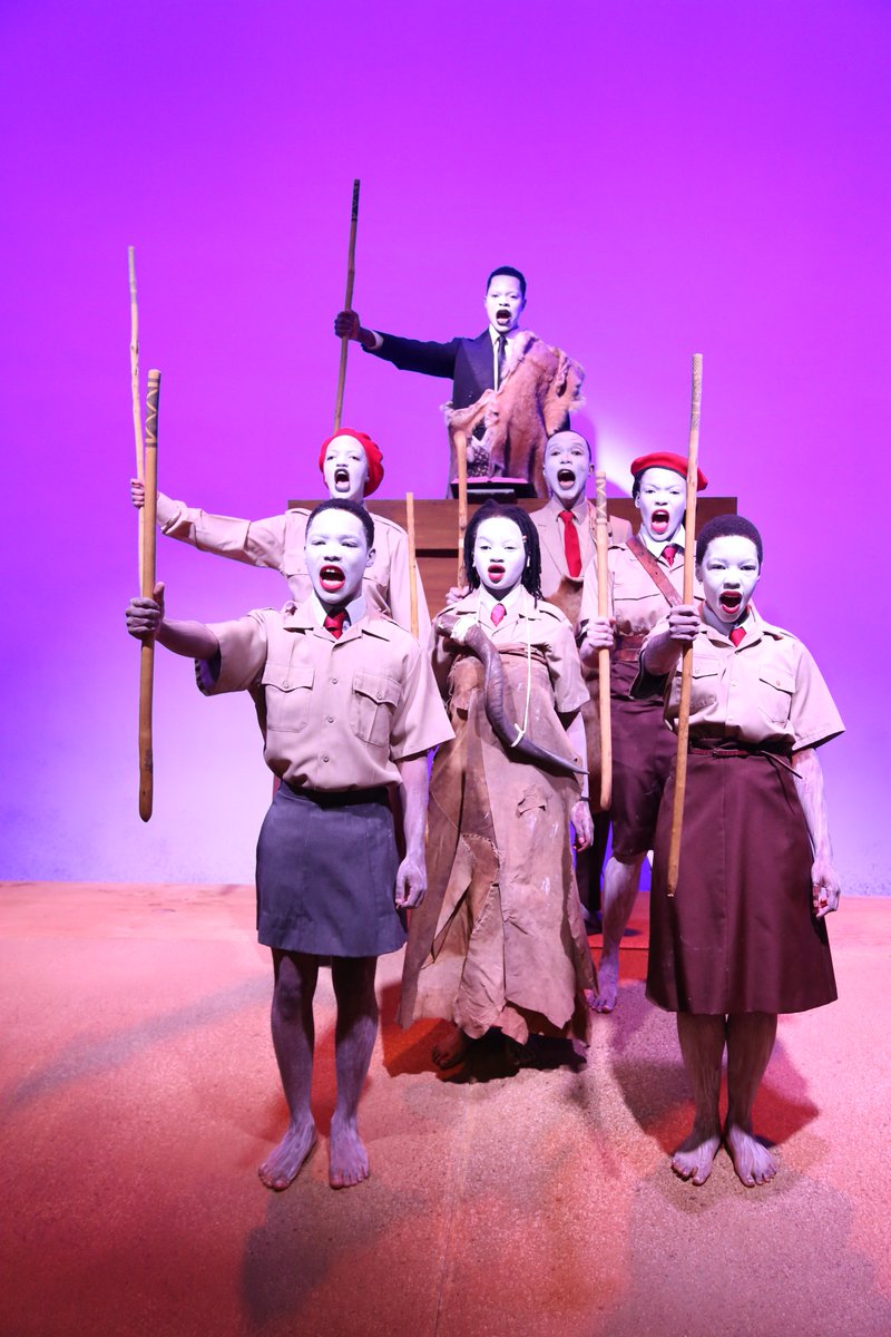 TheUCTLittle's tweet photo. CTDPS presents "Nguvu yaMbegu...Entabelanga 1921 Bulhoek Massacre" directed by Mandla Mbothwe and performed by our 4th Year acting class. Tickets are R70 general admission / R50 students &amp; pensioners. Bookings via ctdps.booking@uct.ac.za
Bar facilities &amp; free parking available. https://t.co/FTulS5G9MV