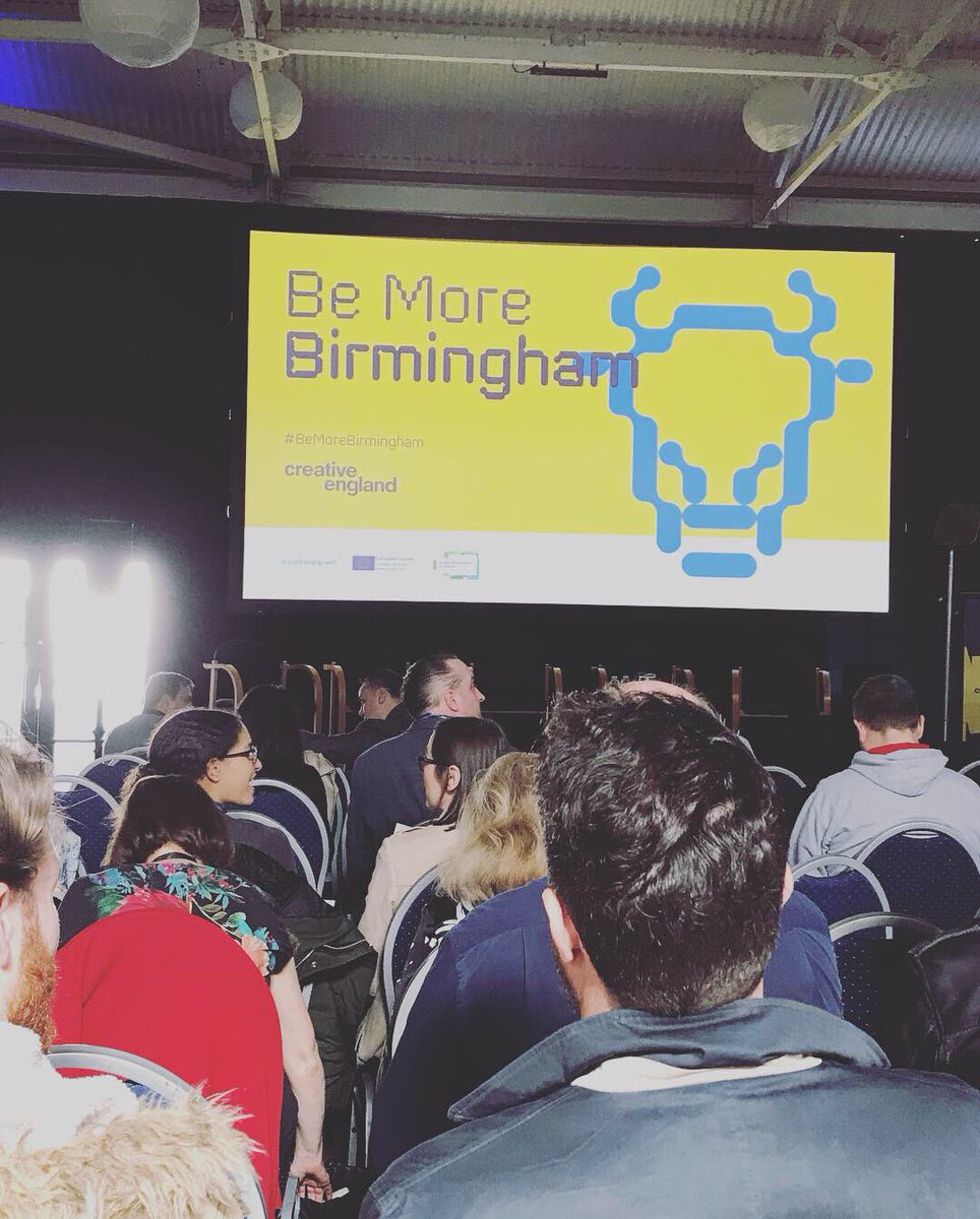 Ianatbellamy's tweet photo. Being More #bemorebirmingham meeting in town with great list of speakers and catching up with loads of old faces &amp; friends #birmingham #creative #bemorecreative #topbanana https://t.co/YmpbaXSKfW