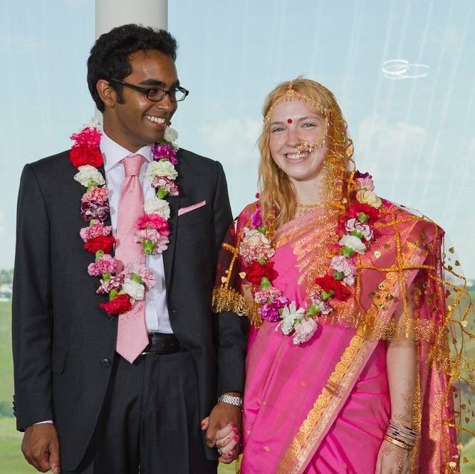 ChristineMishra's tweet image. Thanks to the help of these lovely students, I’m ready for Multicultural Day at school today! I’m wearing the same sari I wore to my high school grad, when I was first dating my now husband, and was not yet Mrs. Mishra! #multiculturalfamily #multiculturalism