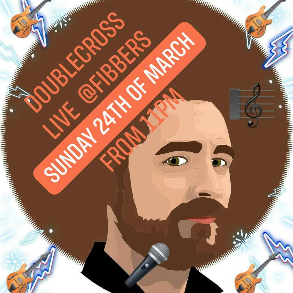 DoubleCrossDCX's tweet photo. @DoubleCrossDCX appearing in @fibbermagees this Sunday for a 2 hour set packed with rock classics😎😎🤘🤘🎸🎸🥁🥁👌👌 https://t.co/ljUvLmtE4B