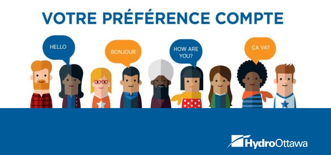 hydroottawa's tweet photo. Bonne #JournéeInternationaleDeLaFrancophonie! Nous sommes fiers de vous servir dans la langue de votre choix. Vous préférez correspondre avec nous en français? Vous n'avez qu'à changer vos préférences dans votre compte en ligne. #malanguefrancaise #Francophonie  #ottville #ottfr https://t.co/dylorr6CsB