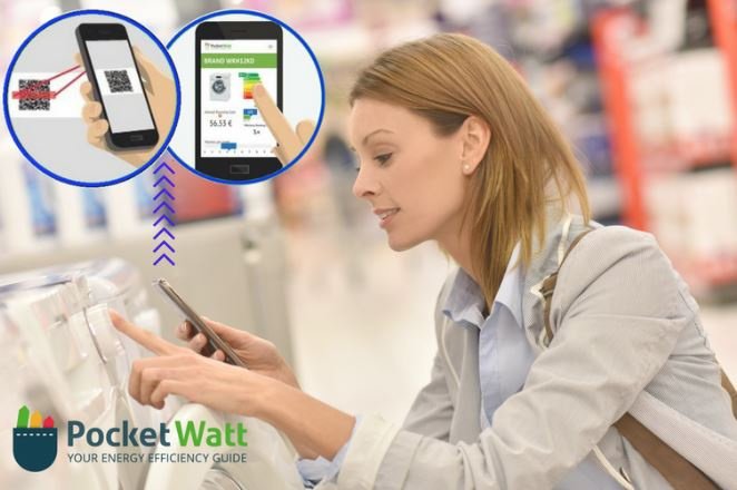 EnergySvgTrust's tweet photo. Good news: @PocketWatt tool set to continue as Digi-Label project comes to an end.

PocketWatt can be used at home or in store &amp; aims to make the info on #appliance #energylabels clearer and more relevant to individuals and their needs.

Find out more: https://t.co/Ah51G0mfG2 https://t.co/0XmMeRRbvS