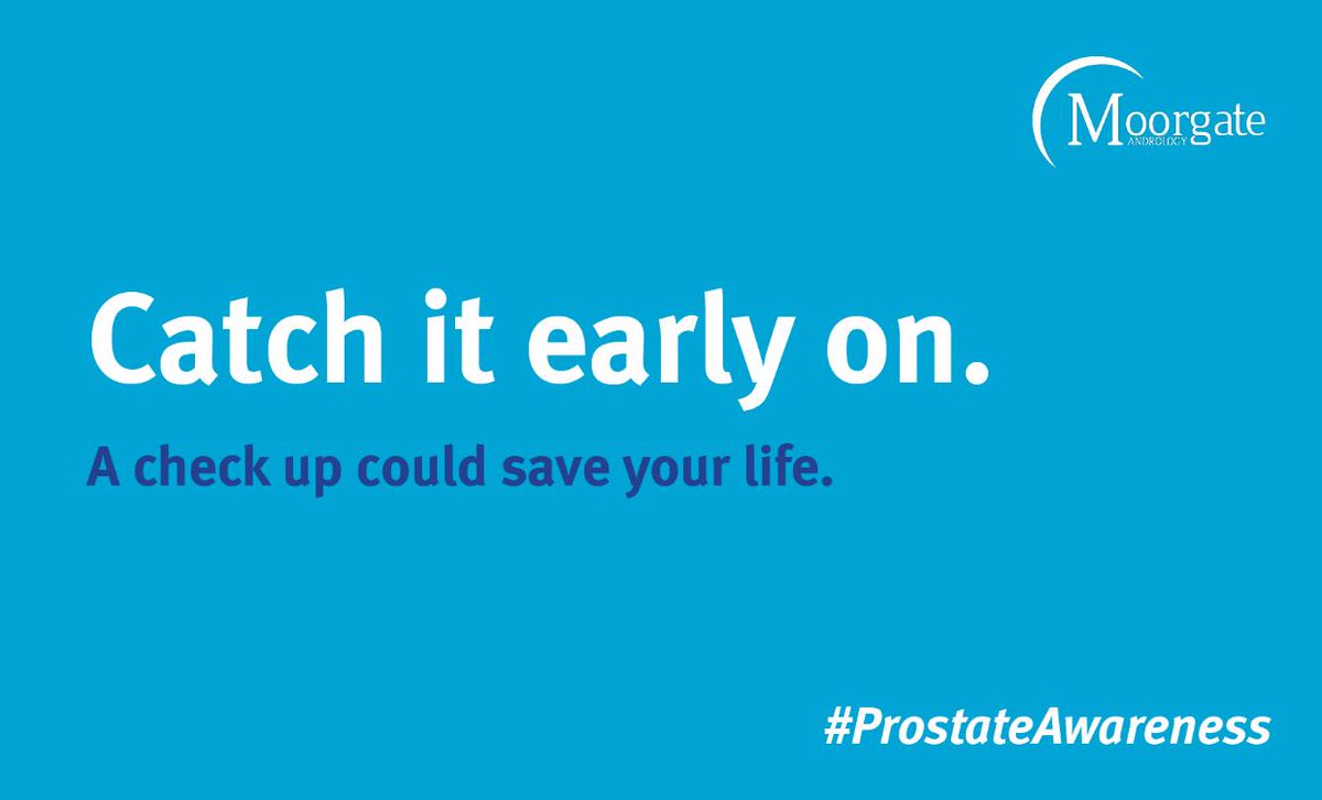 MoorgateA's tweet image. Don&apos;t be afraid to get your prostate checked, catching prostate cancer earlier is the best way to stop it.

#prostateawarenessmonth