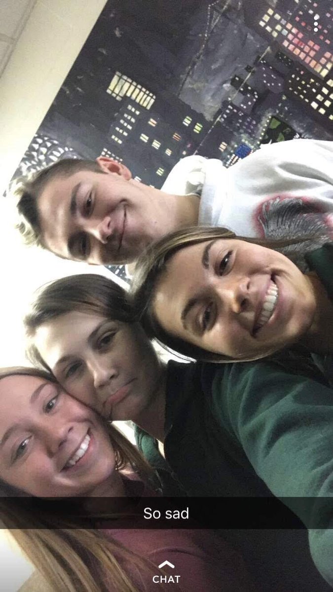 bridgettequinn's tweet photo. HBD to the Dr. Pep queen herself.... @katlynnelson_ !!!!! Take at least one picture of a tree around the neighborhood for me and don’t have too many pb feelings. I love you and your craziness way too much 😛🥰😎 https://t.co/k6HUc7gBYe