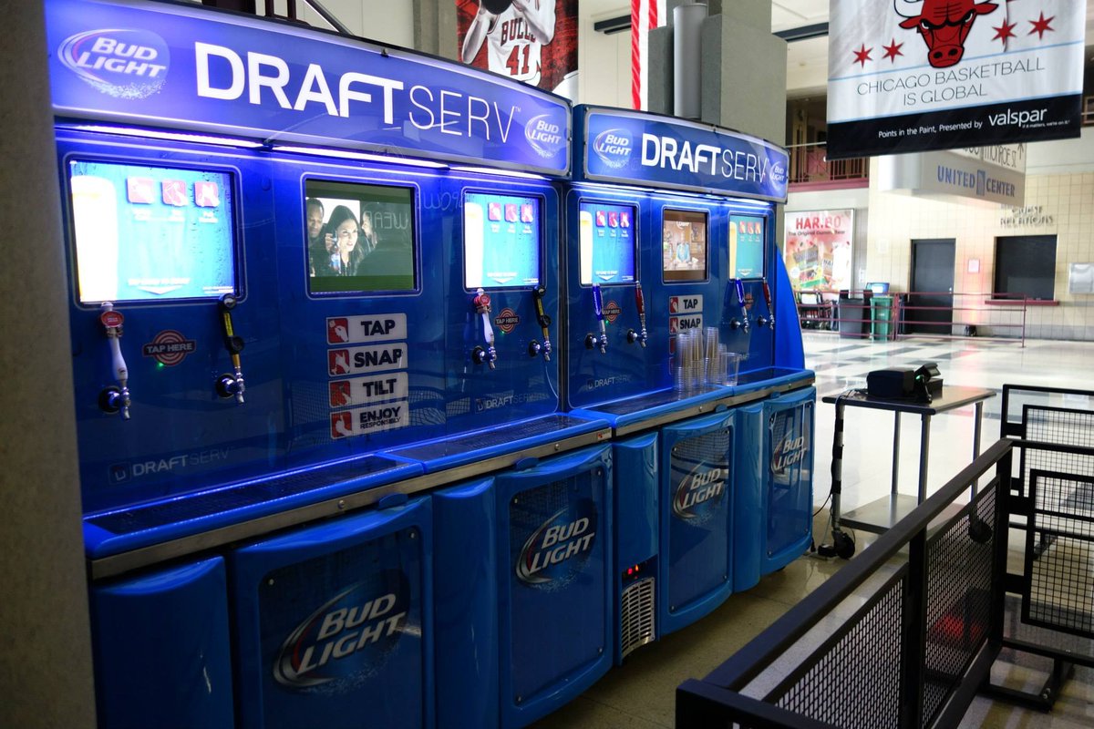 Draftserv's tweet photo. Hey @barstoolsports I can see one of our mobile stations in your offices! #selfservebeer #beerme #draftserv https://t.co/DSRKo2jAL5