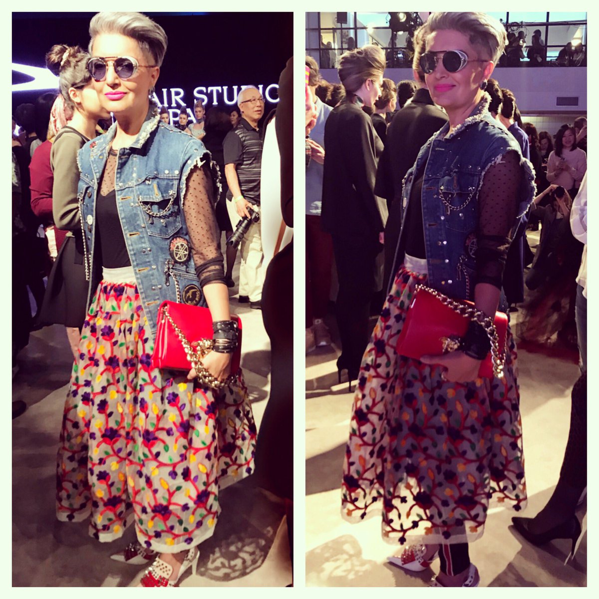 Second look for @VanFashionWeek - always a great place to be. #runwayfashion in #vancity #vancouver