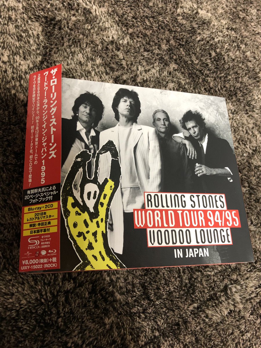 ヴードゥー・ラウンジ・イン・ジャパン 1995(SHM-CD2枚付) [Blu-ray] (shin