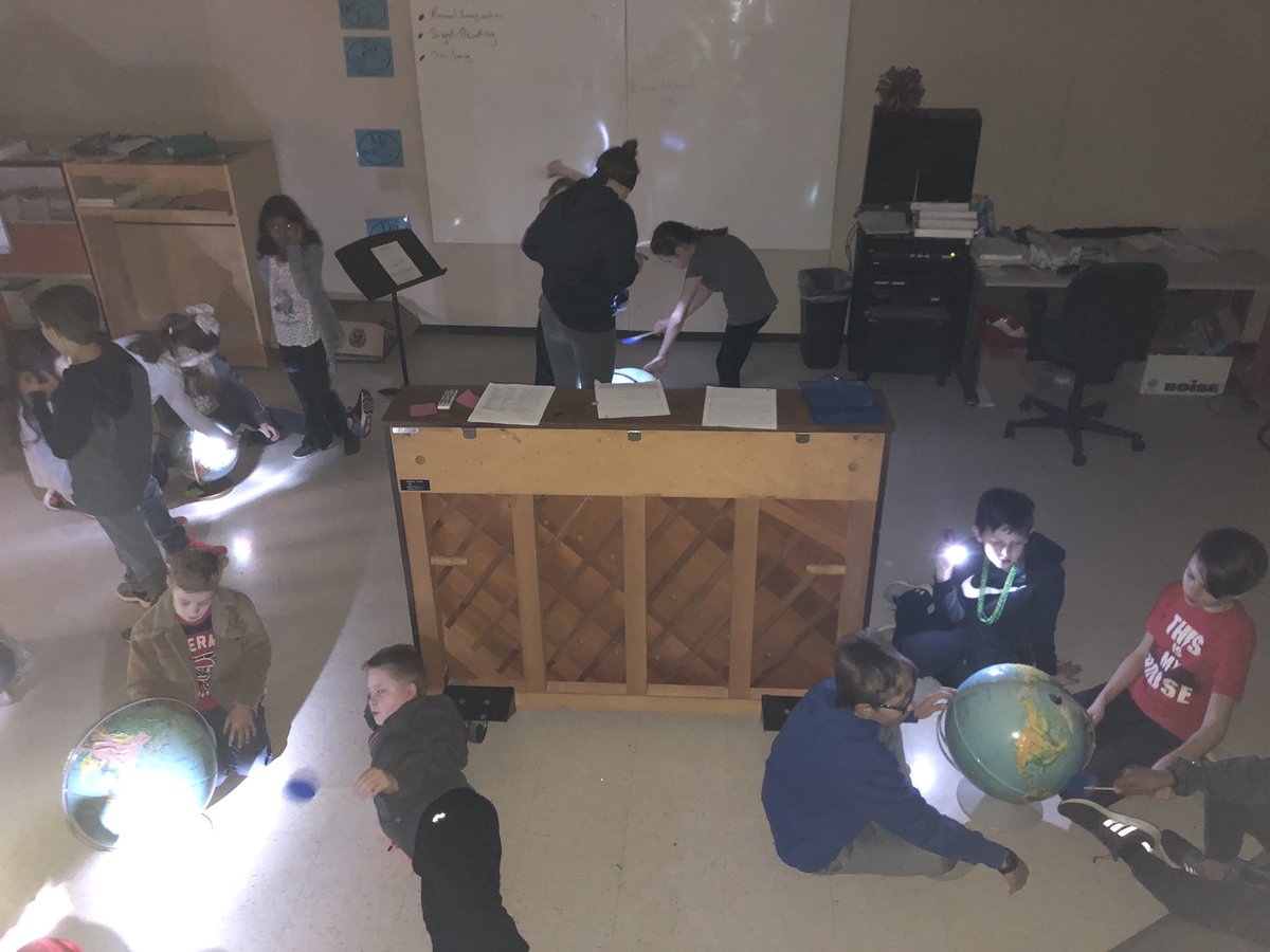 MrSpicerTweets's tweet photo. Diving into inquiry today with the Sun, Moon, and Earth. Digging into the eclipse phenomenon! #CreativeInnovator #ComplexThinker #ProblemSolver #HeritageLearn #SASCompass https://t.co/75NZMnzrvc
