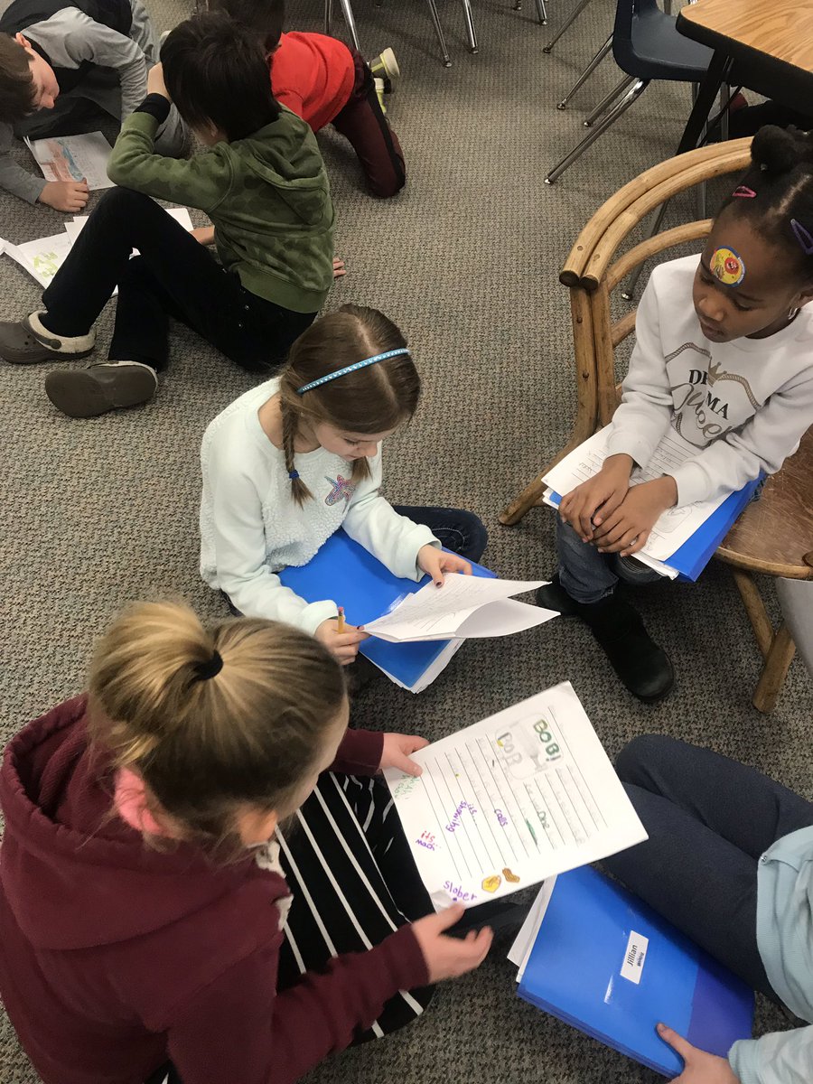 danincollins's tweet photo. Mini celebration to share our opinion letters about books! #TeamO #marchisreadingmonth #lucycalkins #writingaboutreading #writingunitsofstudy #secondgrade https://t.co/MAdATqsA9a