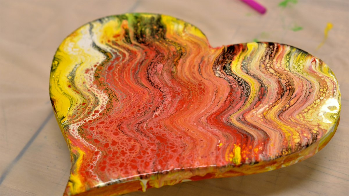 We had a great time in our acrylic pouring class taught by SUU Community Education instructor Debbie Drake. Find your artistic side with fun, affordable community education classes for everyone. For more info, visit suu.edu/wise. #tbirdnation #acrylicpouring #suubewise