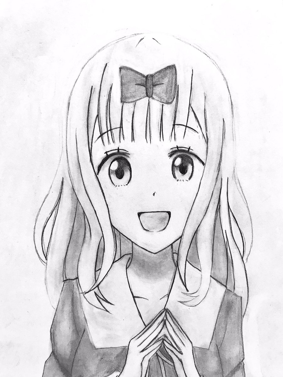 いろんなアニメキャラ描いてみた No Twitter かぐや様は告らせたい Kaguyasamaloveiswar 藤原千花 Fujiwarachika 描いてみた Drawing Youtubeチャンネル T Co Mvmd61uy3t