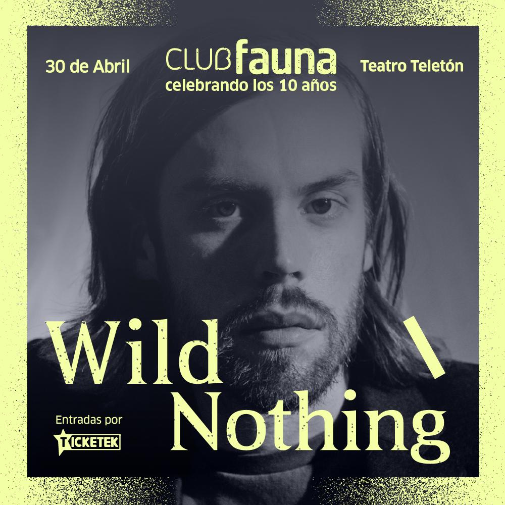 CLUBFAUNA's tweet photo. Este 30 de abril @WildNothing se presenta con show 💥 COMPLETO 💥 en 1era fecha de Aniversario #ClubFauna del 2019. Porque hay que celebrar los 10 años como corresponde 💃🏽💃🏽💃🏽
➡ La Preventa 1 termina HOY a las 23:59hrs en @TicketekChile ⬅ https://t.co/Mpt7htb4Ic https://t.co/YcrzRYHzrN