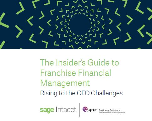NEW WHITEPAPER: "The Insider's Guide to Franchise Financial Management" bit.ly/2FfGgDa  #SageIntacct
