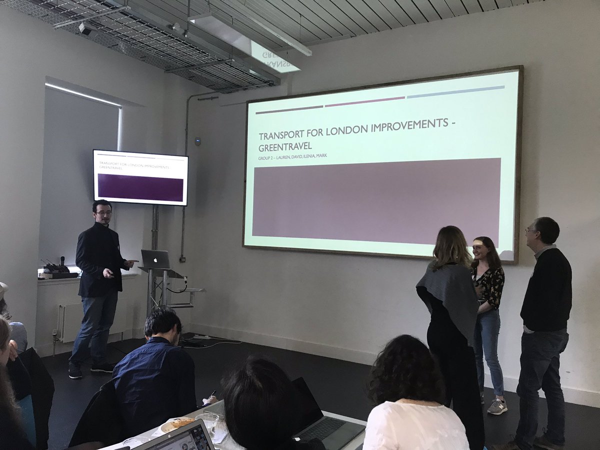 DMATalent's tweet photo. Group 2 present at #CreativeDataLab #Edinburgh with Lauren, David, Ilenia & Mark talking reducing volume at key stations by creating an app to see the difference they’re making including financial and environmental incentives @DataFest_ #DataTogether https://t.co/BpLZUWZlIj