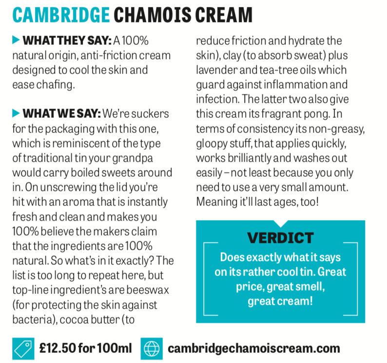 cambridge chamois cream