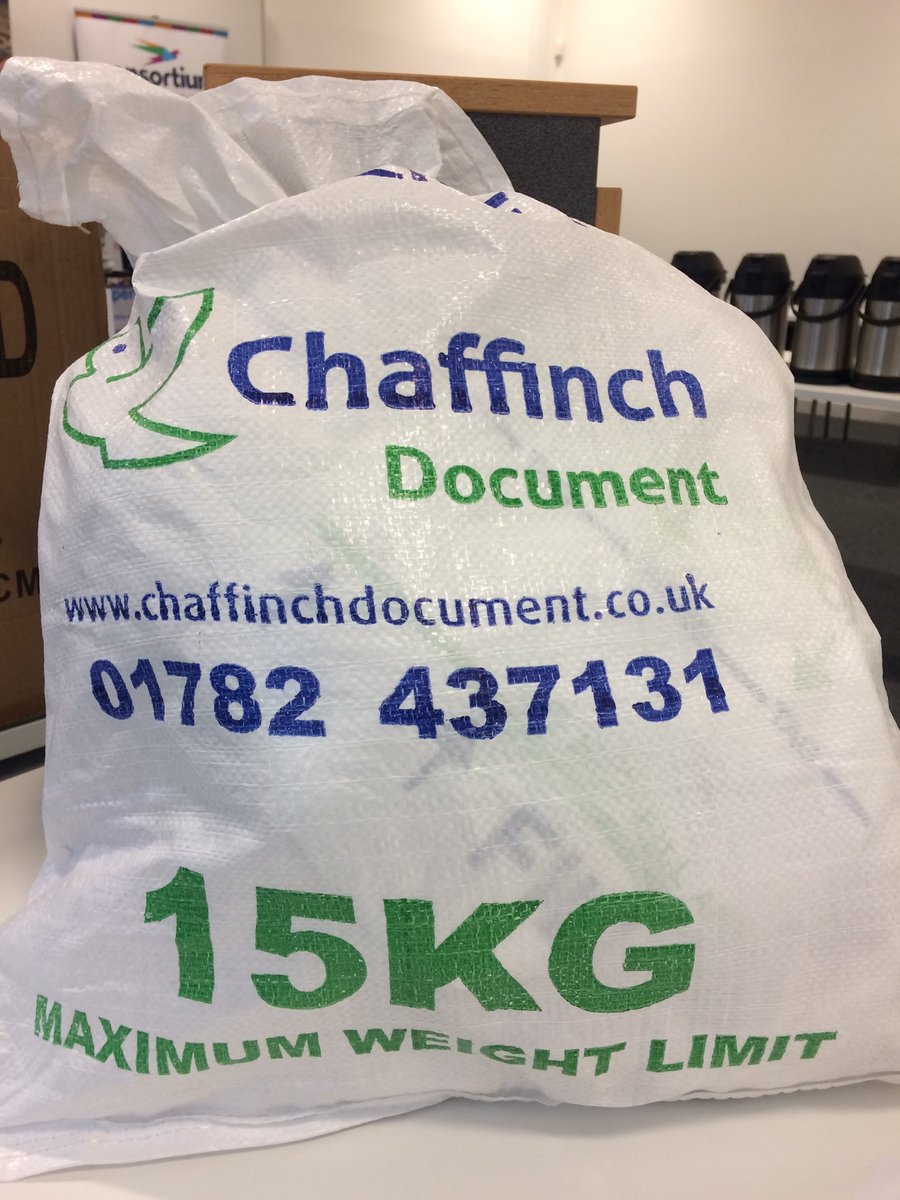 GaryKeeling1's tweet photo. ⁦@chaffinchdoc⁩ have been out #Marketing today in #Macclesfield #Cheshire. #GDPR Compliant #Shredding for your #datamanagement needs &amp; #ClearDeskPolicy for #home #business #education #medical #legal. Make sure your #clients information is #secure. Call 01782 437131 #recycle https://t.co/iHEb6e6xWn