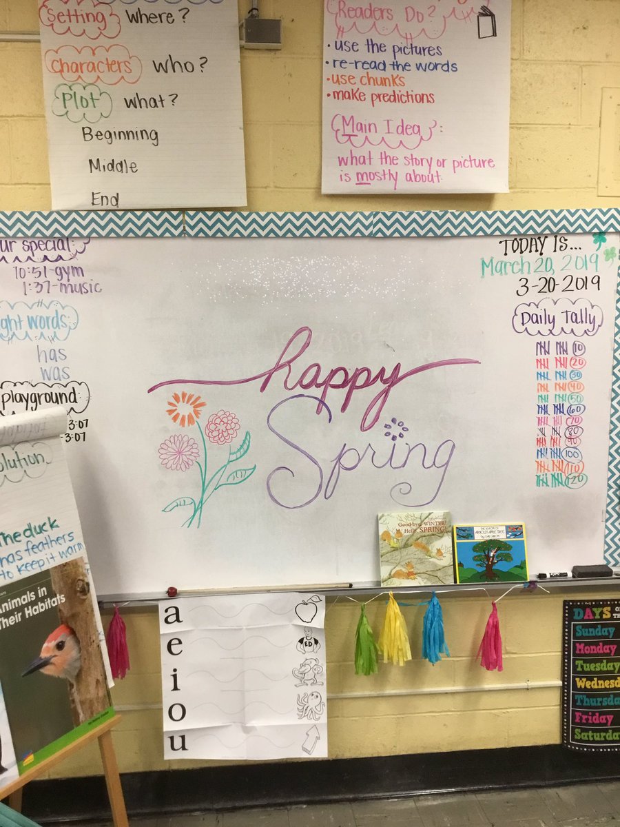 Happy Spring! We are so excited to read about the seasons and the changes we will see with the weather!🌈🌼☀️