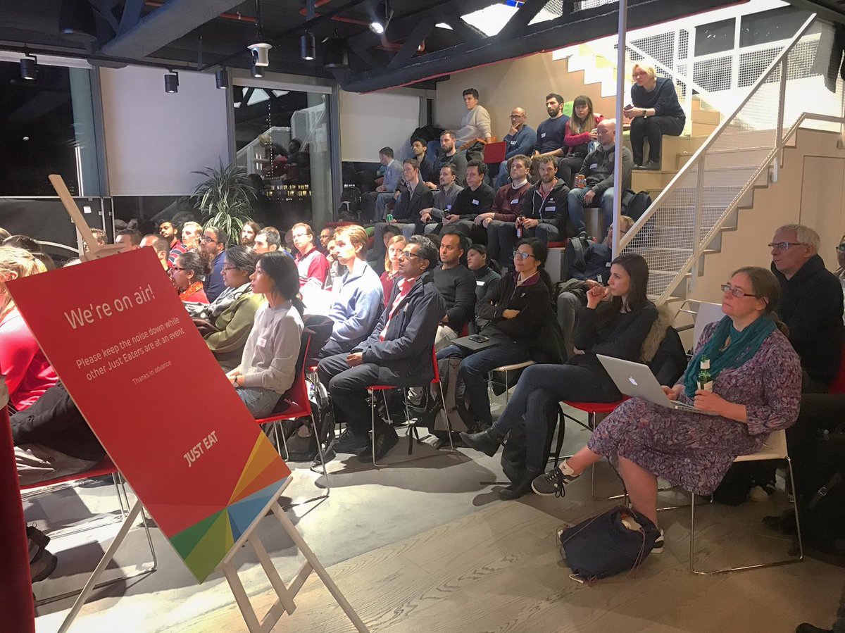 LearnMachineLe2's tweet image. Thank you to everyone who came to the second #MachineLearning workshop hosted by @justeat_tech in February. Thanks for the venue, pizza and speakers @JustEatUK