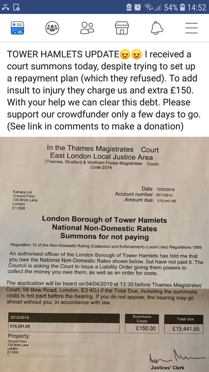 catherinejbruce's tweet photo. Hi @TowerHamletsNow why are you persecuting Kahaila Cafe which is a charity doing great work in your area? https://t.co/BXQhFIfeg3