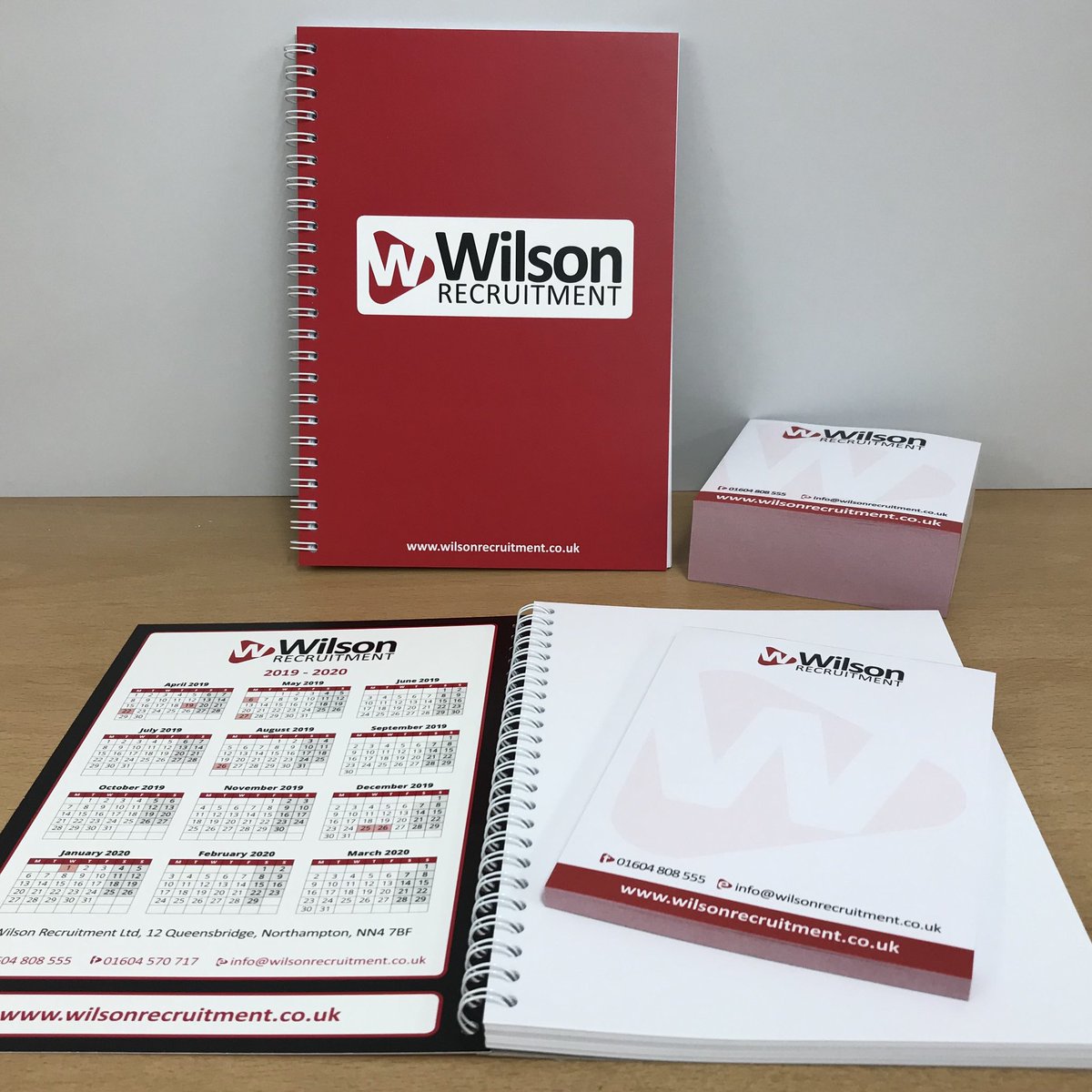 Another set of quality promotional goods and stationery delivered to another happy customer. Thank you Patrick Wilson of Wilson Recruitment for your order! 👍