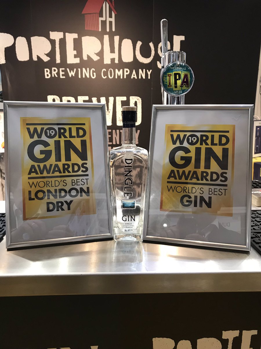 THE worlds Best Gin!!!... appearing at #NRB <a href="/DingleWhiskey/">Dingle Distillery</a>