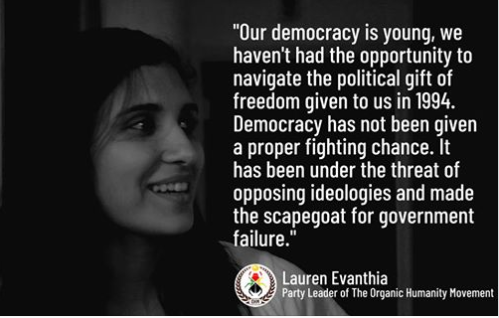 liberate_sa's tweet photo. Meet Lauren Evanthia, the Leader of the The Organic Humanity Movement.
@ohm4eva #WomanCrushWednesday #WCW #TheOHM #OHMSA #OHM4eva https://t.co/UZu9cynN8B