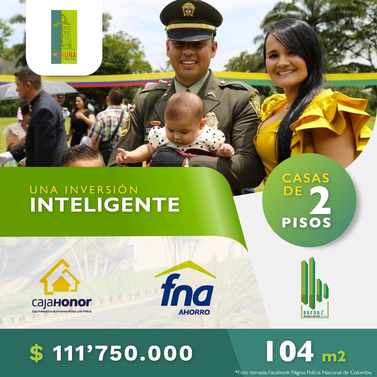 ConstructoraBe5's tweet image. Sabemos que quieres hacer una inversión inteligente para tu familia. Por eso, tenemos este lindo proyecto de vivienda ➡️ Casas de 2 pisos, área construida 104 m2, por sólo $111'750.000.

Contáctanos al 322 8177335 bit.ly/CasasNeiva o déjanos un mensaje por privado #neiva