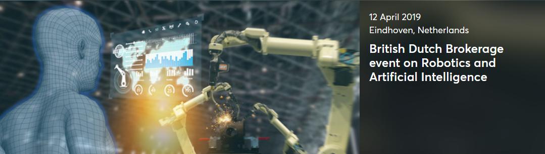 Ontmoet 16 Britse robotica en kunstmatige intelligentie bedrijven <a href="/hightechcampus/">High Tech Campus</a> op 12 april in Eindhoven. Registratie is open tot 9 april! Meer info: bit.ly/2Y8Pqdc #gezondheidszorg #MensMachineInteractie #logistiek #AI
