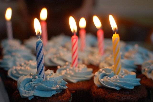 Don't miss out on our 8th birthday bash today, in front of CAB from noon - 2p.m.