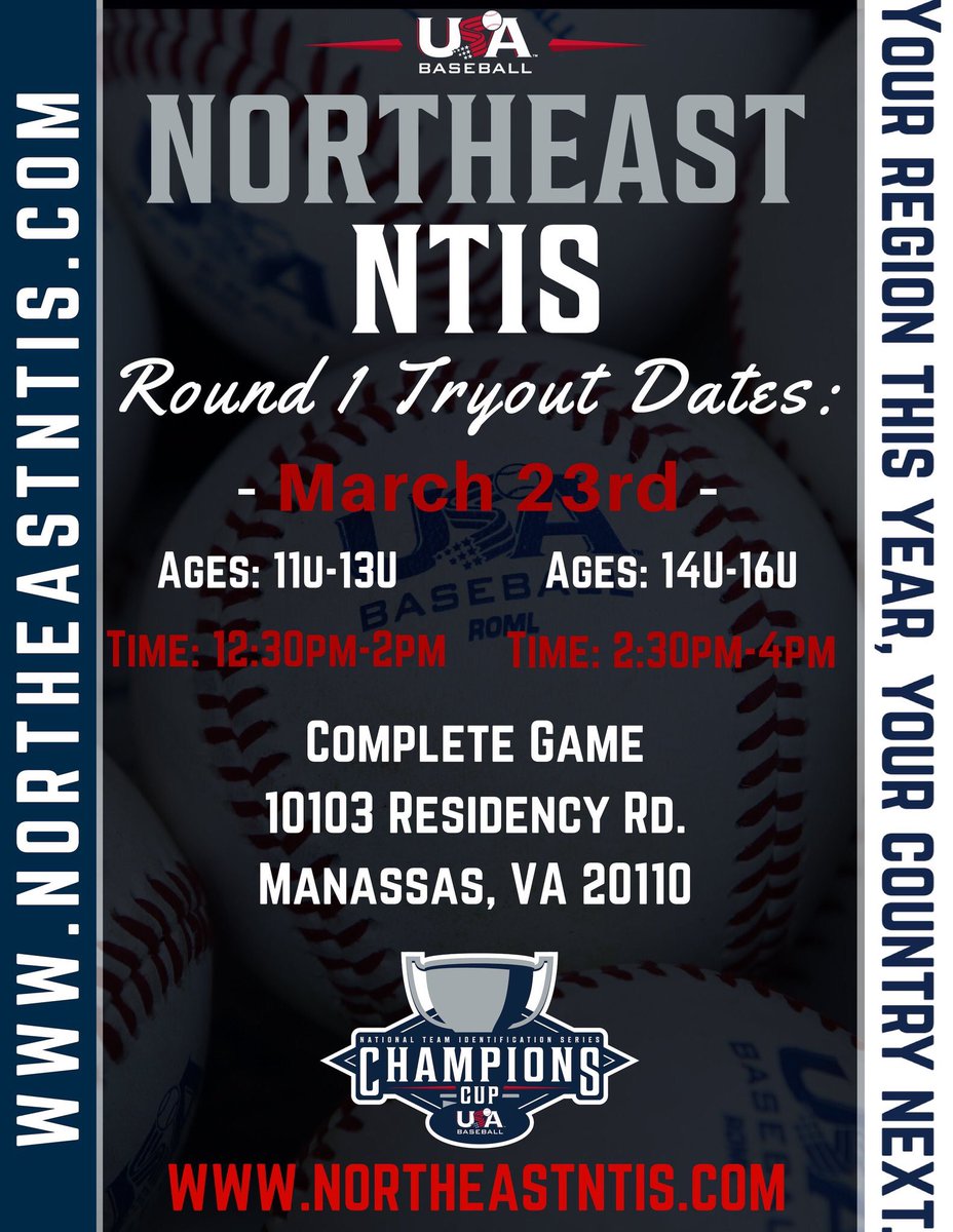 Excited to host <a href="/USABaseball/">USA Baseball</a> <a href="/USABaseballNTIS/">USA Baseball NTIS</a> March 23rd #USA #Baseball