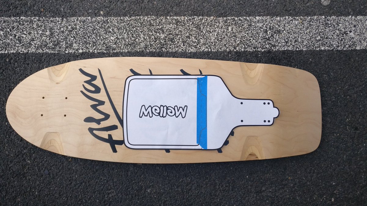 Diefullah's tweet photo. Hey @mellowboards, we're keepin' it old school with this 1979 classic #TonyAlva tri logo deck. @Tony_Alva_Pure #mymellowboard #eskate https://t.co/OUXnrJcIpP